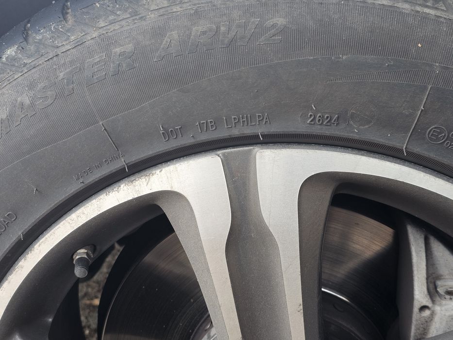 Джанти с гуми за mercedes glc x253