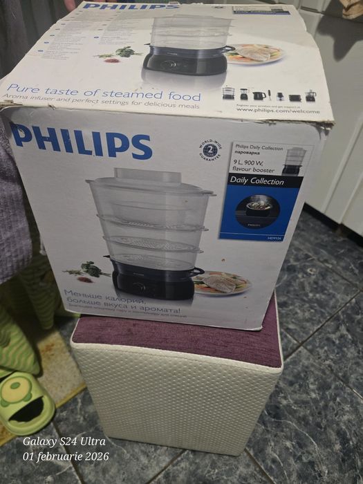 Aparat de gatit cu aburi 220lei