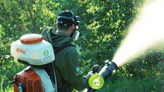 Дезинфекция деревья и кусты,  садовник.