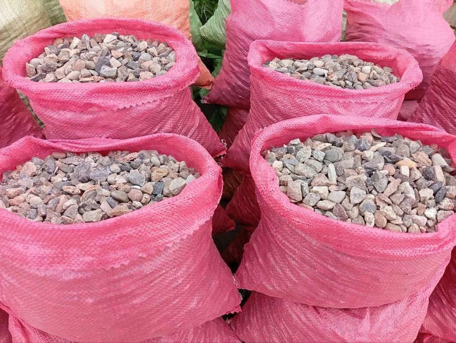 25kg Qum, Klines va sheben mahsulotlari bor