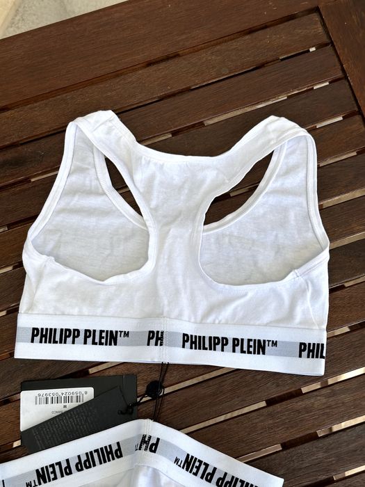 Оригинален комплект 2 бр. бюстиета Philipp Plein Couture - размер М, НОВИ с етикет