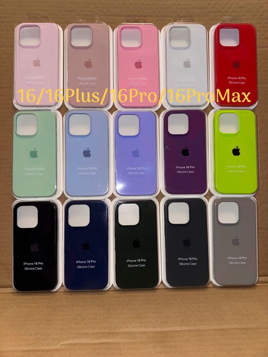 Husa silicon iPhone 16 15 14 Pro Max 13 12 17 Pro Max Plus Air Xs 11 7