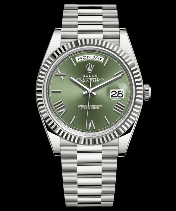 Rolex Day-Date 40 mm White Gold 0033