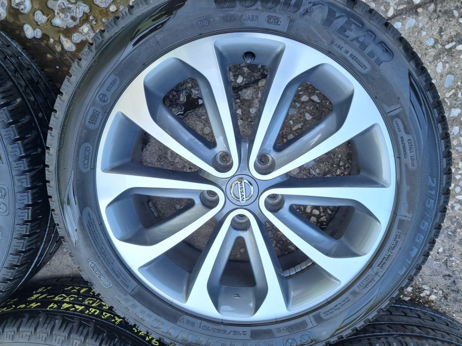 4бр алуминиеви джанти за Нисан Кашкай, Хтрел, Джук / 6.5 ж Х 18/ ет 40