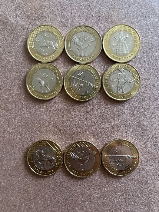 Продам монеты жеті қазына