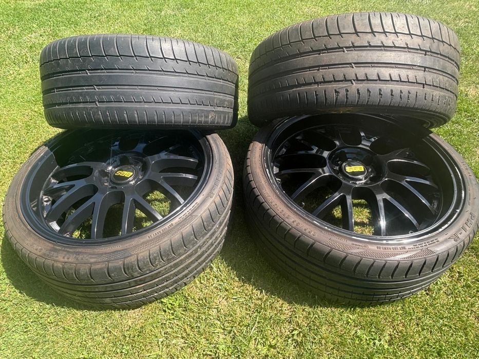 Jante 20" style BBS+anvelope 20x9j ET40/5×120