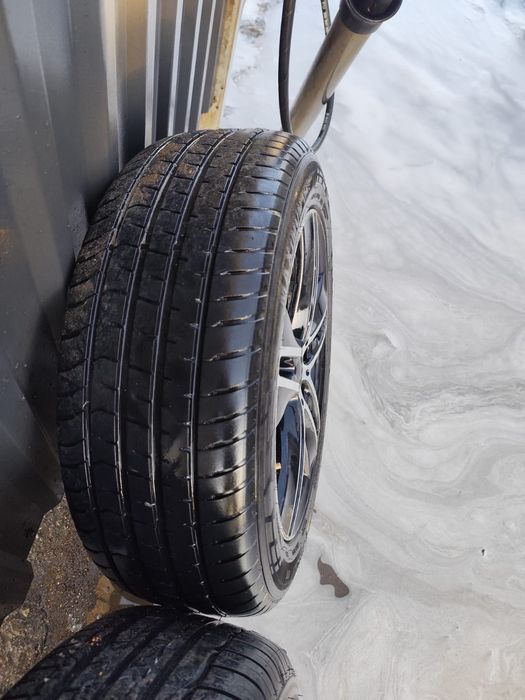 Титановые диски с шинами комплект