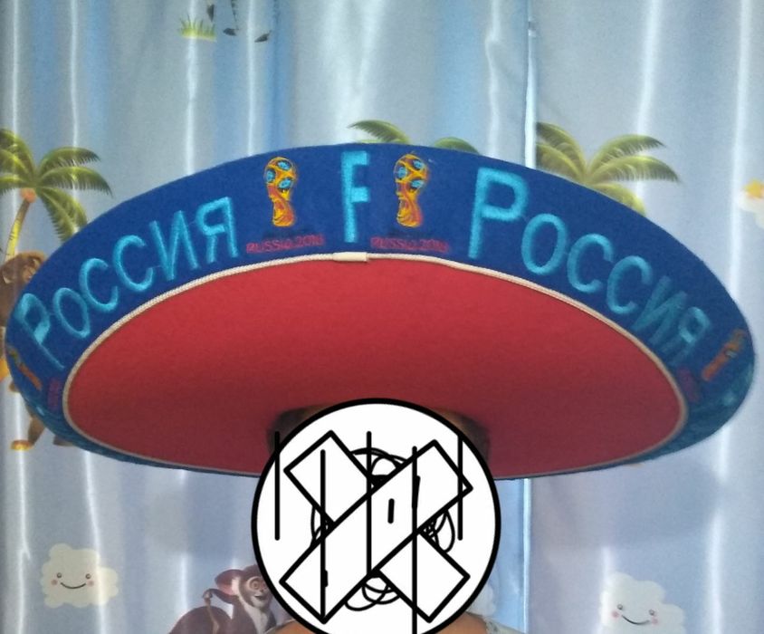 Шляпа футбольная - Россия 2018