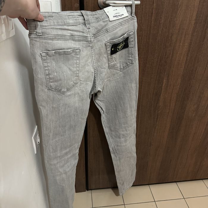 Дънки Stone Island с Certilogo