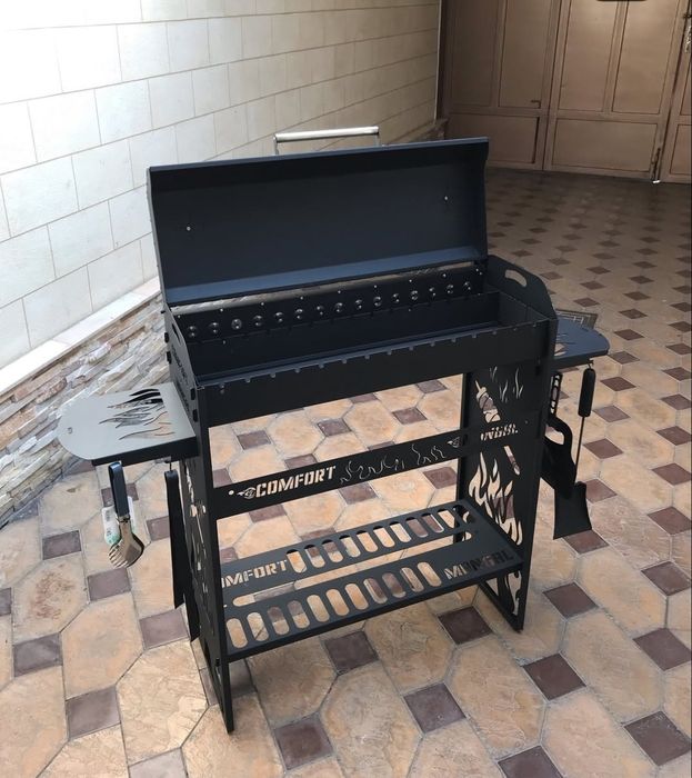 Мангал саможар mangal ozi pishiradi mangal shashlik barbekyu мангал