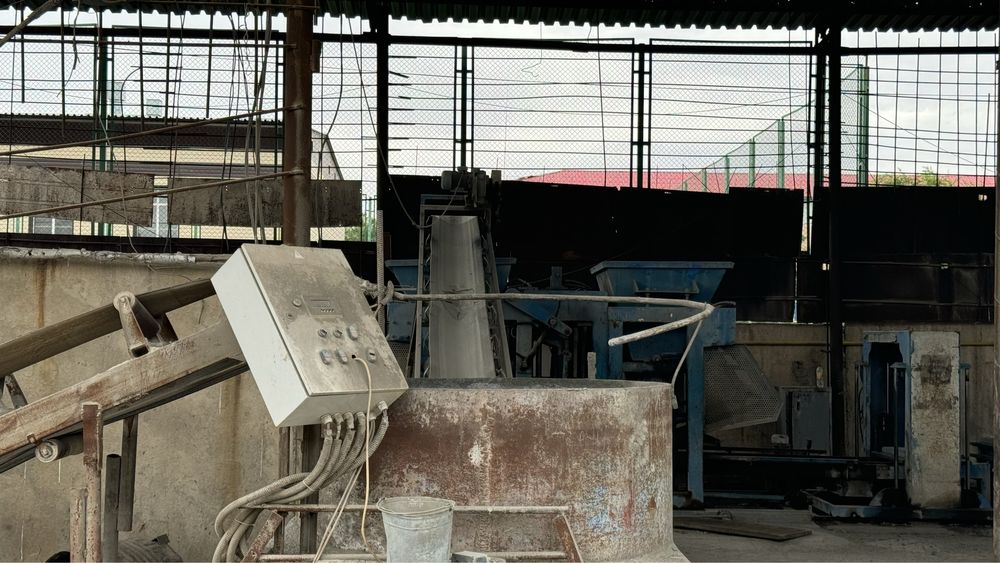 Станок для бардюра и поребриков