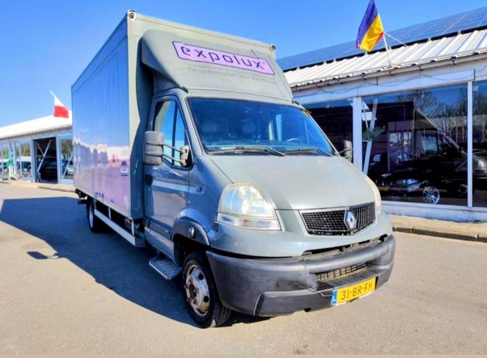 Renault Mascott 3.0dci 2005 N1 3500kg , Cat B, Punte Dubla  Lift 1000kg Cub  5.2m / 2.6m