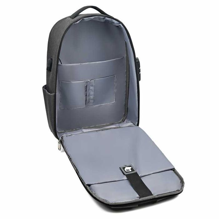 Водоустойчива раница за лаптоп с дизайн против кражба