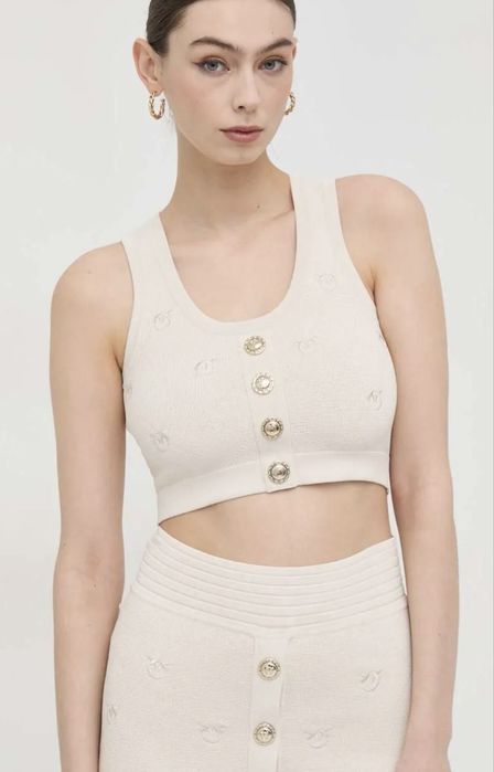 Топ Pinko в бежево