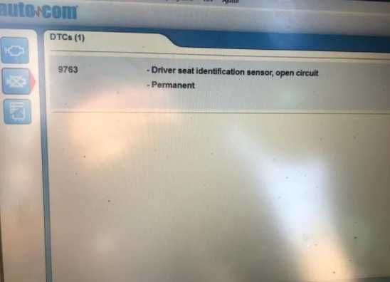 Modul electronic anulare Plasa Scaun Pasager Anulare Eroare  1995-2006