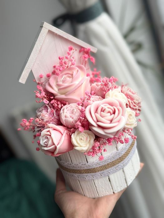 Aranjament din ceara de soia