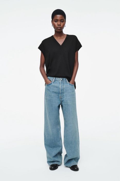 COS volume wide-leg jeans