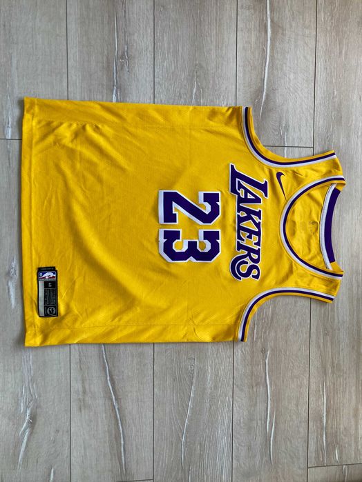 NBA Nike LA Lakers LeBron James Найк баскетболен потник размер L