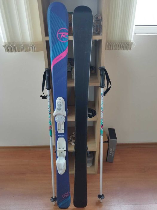 Ски ROSSIGNOL 128 см. + щеки 95 см.