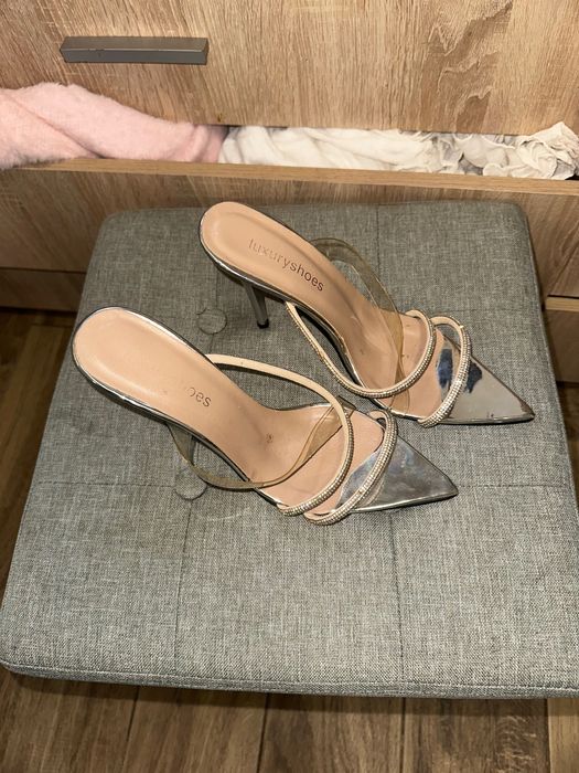 Сандали на ток 8cm