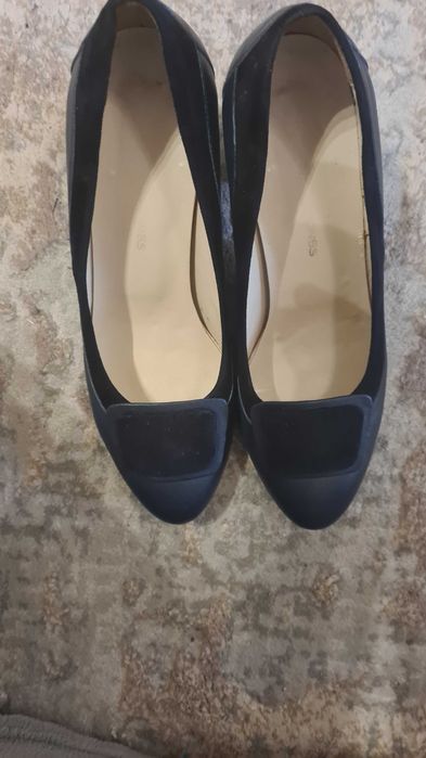 Pantofi de dama bleumarin piele 38