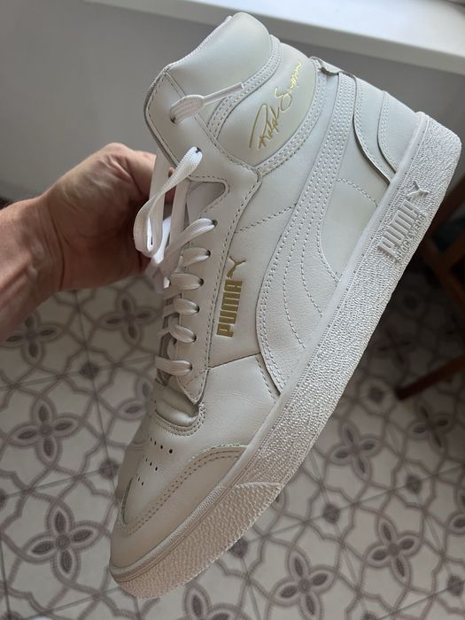Кроссовки Puma Ralph Sampson White Mid