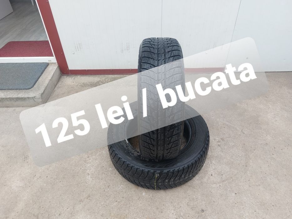 125 lei bucata! Doua anvelope M+S 215 65 17 Nokian dot 2021