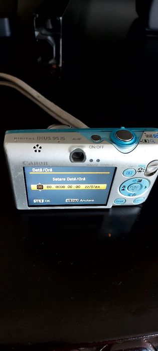 aparat foto video compact, CANON IXUS 95 IS,functional,piesa colectie.