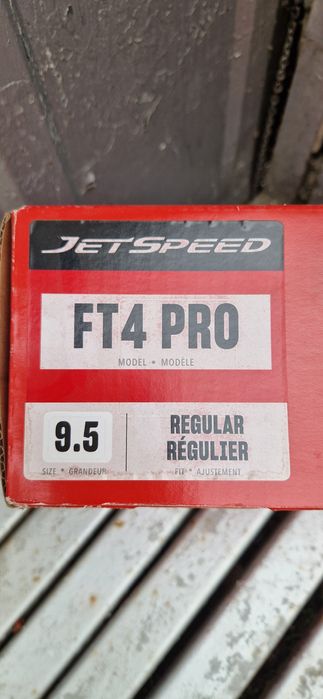 Кънки за лед CCM JETSPEED FT4 Pro, Blacksteel, No. 45