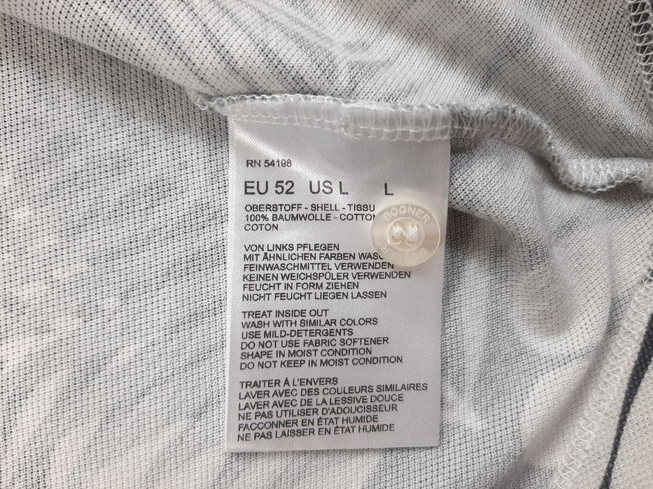 Bogner Floral Polo - Oригинална мъжка тениска с яка р-р 52 / L