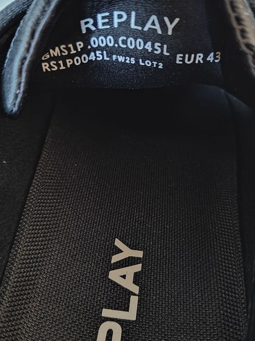 Adidași Replay Field Melt originali piele naturală casual cool