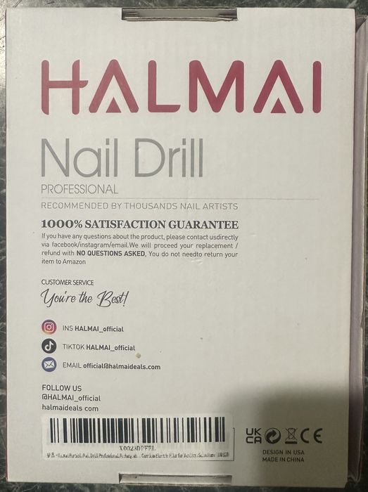 Halmai Professional Nail Drill