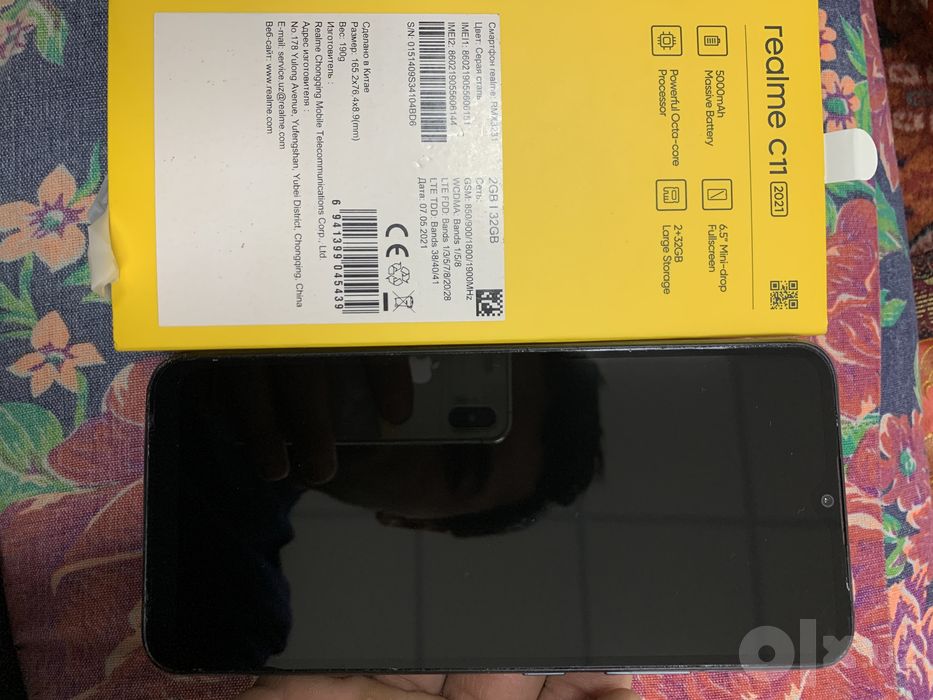 realmi C 11. xotira 32  xolati a’lo