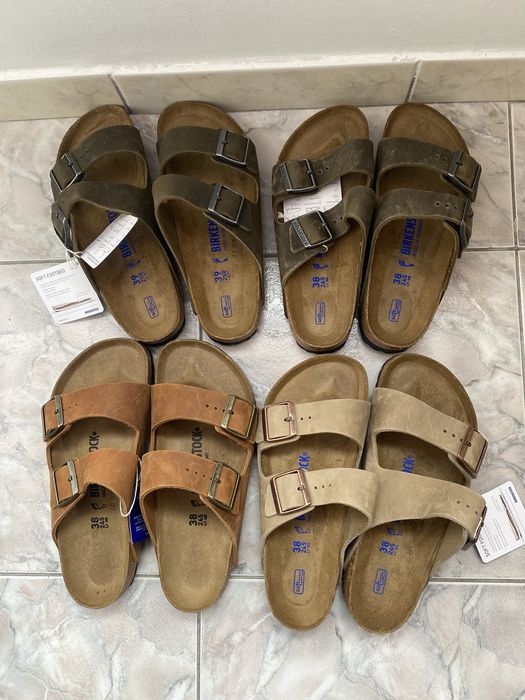 BIRKENSTOCK Arizona Soft piele intoarsa si uleiata 37-44