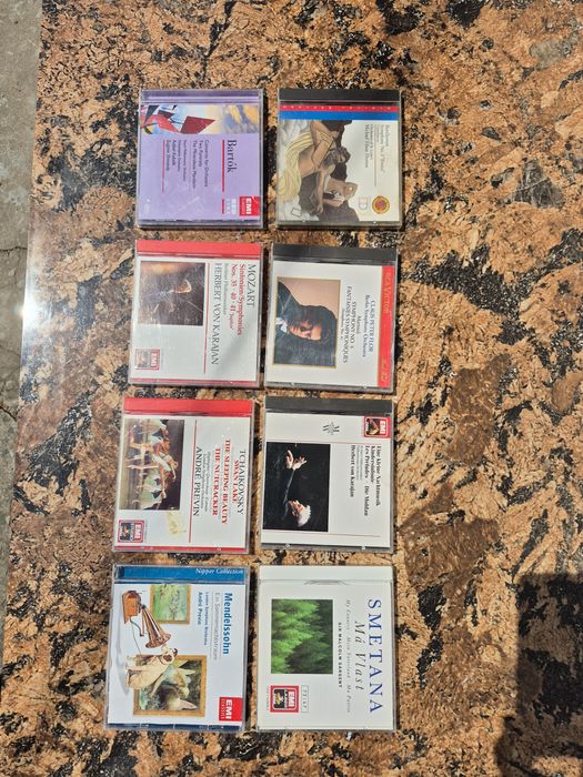 Vând Lot 24 CD muzica clasica colectia EMI HIS Master's Voice,made in West Germany