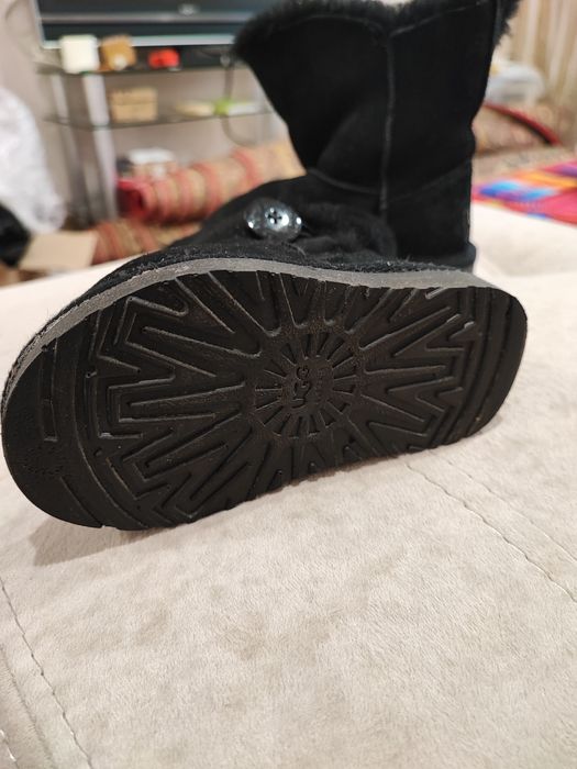 Детские угги  черные