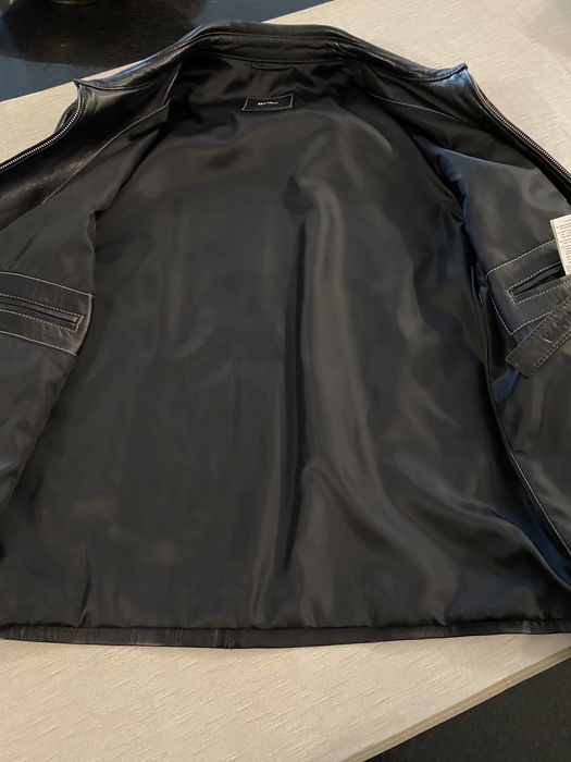 Geaca din piele miel Nappa, Hugo Boss,originala