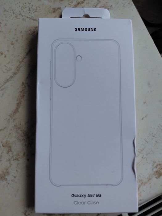 Husa telefon SAMSUNG Clear Case pentru Galaxy A57 5g, transparent