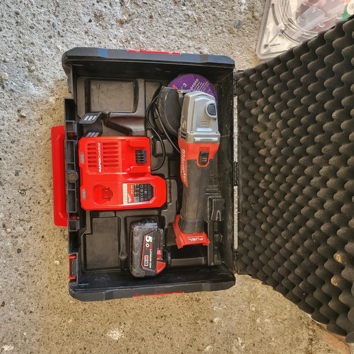 Milwaukee M18  CAG125X polizor unghiular  - flex