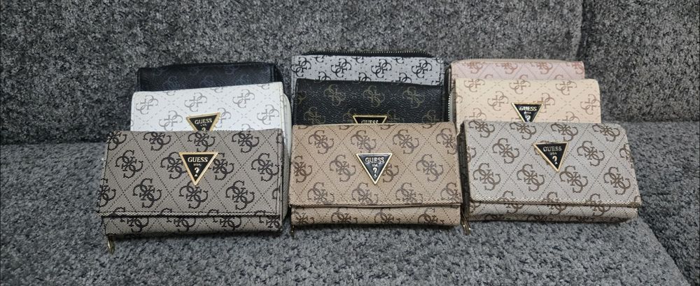 Guess, LV портмонета и клъч, калъф за документи