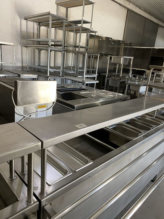 Фритюрница, линия раздачи,  плиты Астана