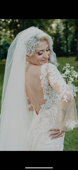 Rochie mireasa dantela