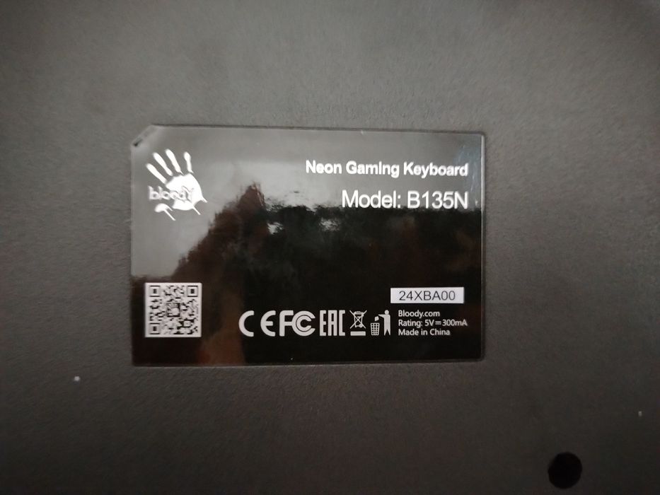 Клавиатура bloody b135n