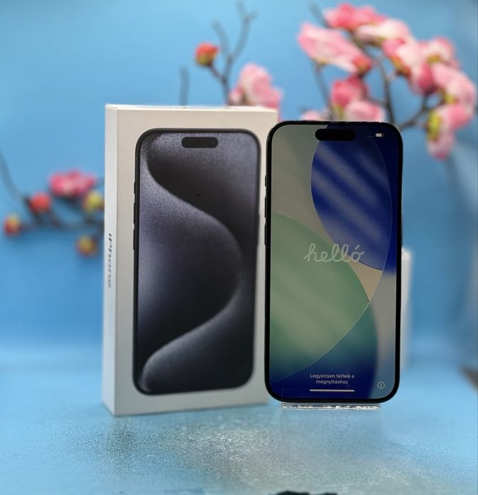 НОВ!!! Apple iPhone 15 Pro, 128GB, 5G, Blue Titanium