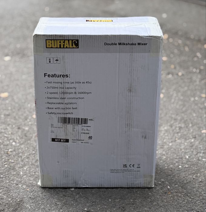 НОВ!!! Професионален двоен миксер за млечни шейкове Buffalo Double Milkshake Mixer CY423