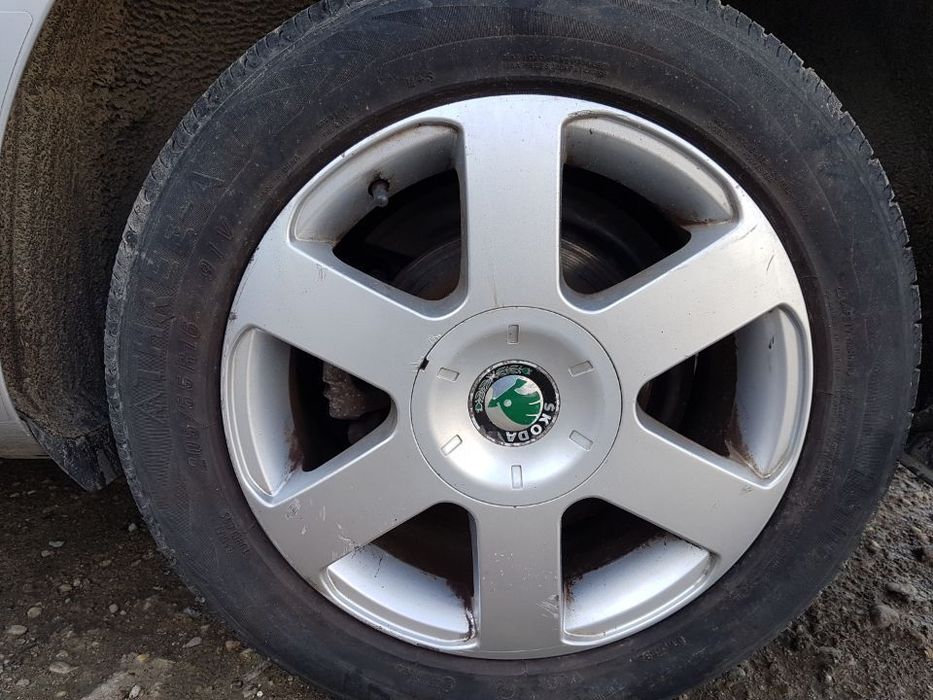 Set 4 Jante Aliaj R15 5x112 Skoda Octavia 2 2004 - 2013 205/55/16