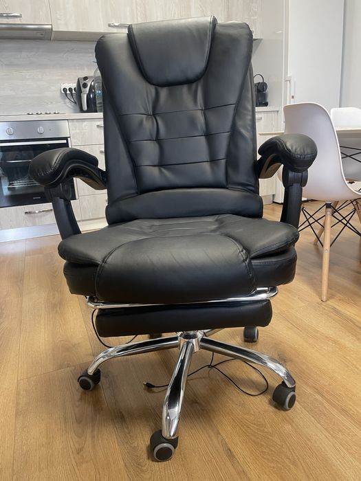 Scaun ergonomic, rotativ, cu masaj in 7 puncte