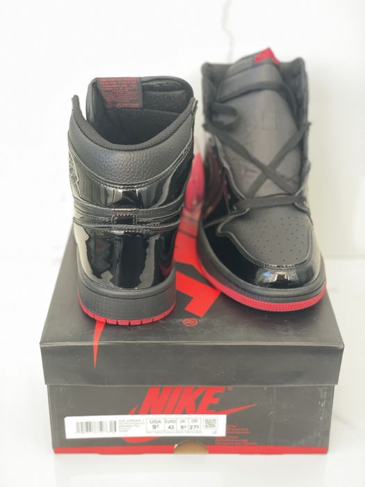 Air Jordan 1 Retro High Black/Black Noir Full Box Verificare Colet