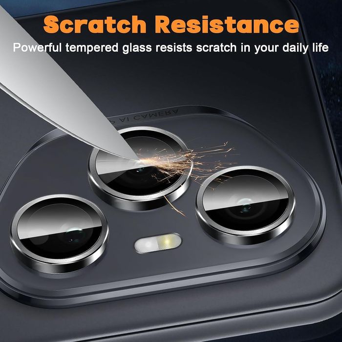 Стъклен Протектор за Камера Тип Рингове за Honor 400 Pro / 400 Lite