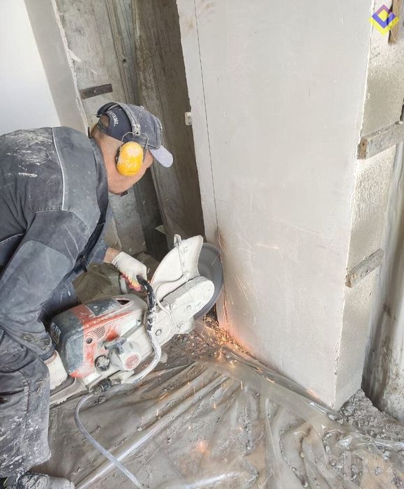 Beton kesish .  beton buzush beton teshish xizmati